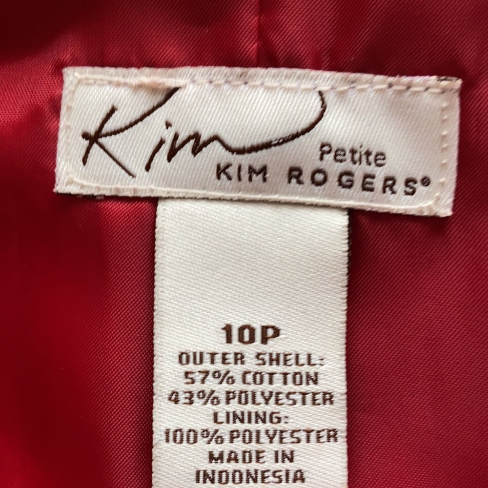 KIM ROBERTS 10PM cherry red jacket - Picture 3 of 6